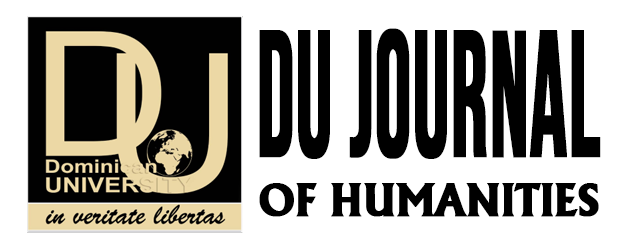 Logo for DU Journal of Humanities, Dominican University, Ibadan